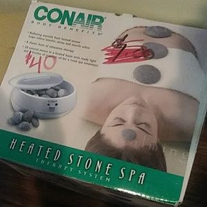Conair heated stone spa